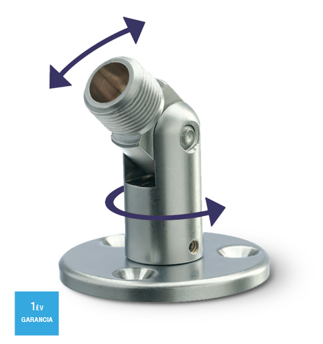 Kompakt variálható fali tányér